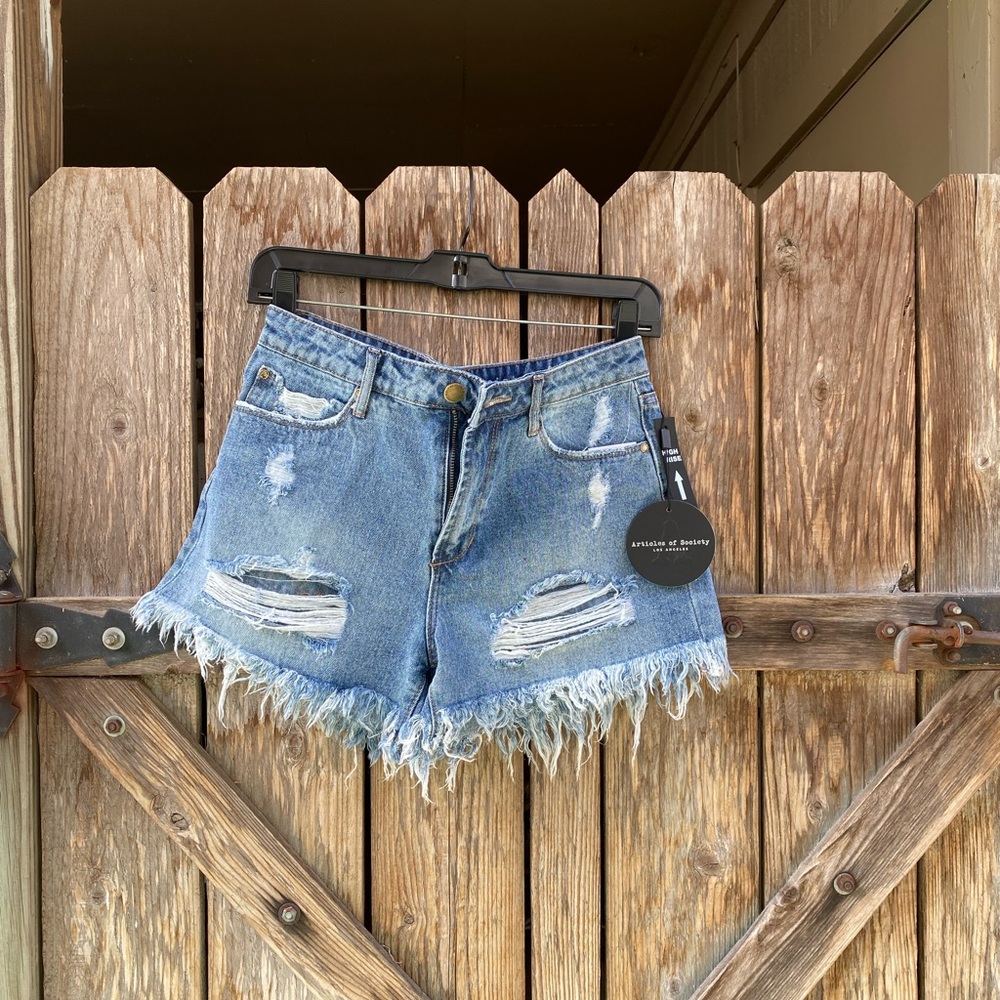 Articles of Society Meredith High Rise Shorts